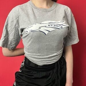 Grey and white colts tee shirt   🖤🤍​​​​​​​​​​​​​​​